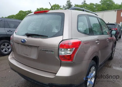 2015 Subaru Forester 2.5I from USA, damaged, VIN JF2SJABC0FH490003